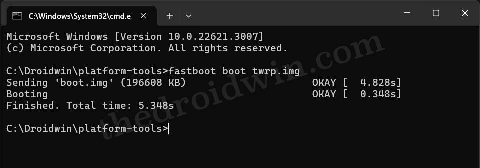 install twrp recovery android