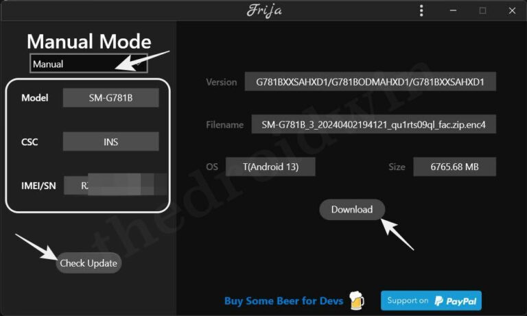 How to Download Samsung Stock Firmware [Frija and SamFW] - TheDroidWin
