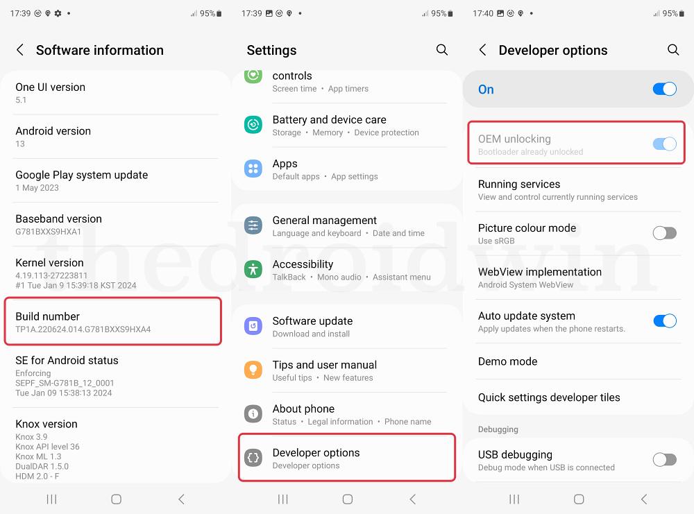 samsung oem unlocking