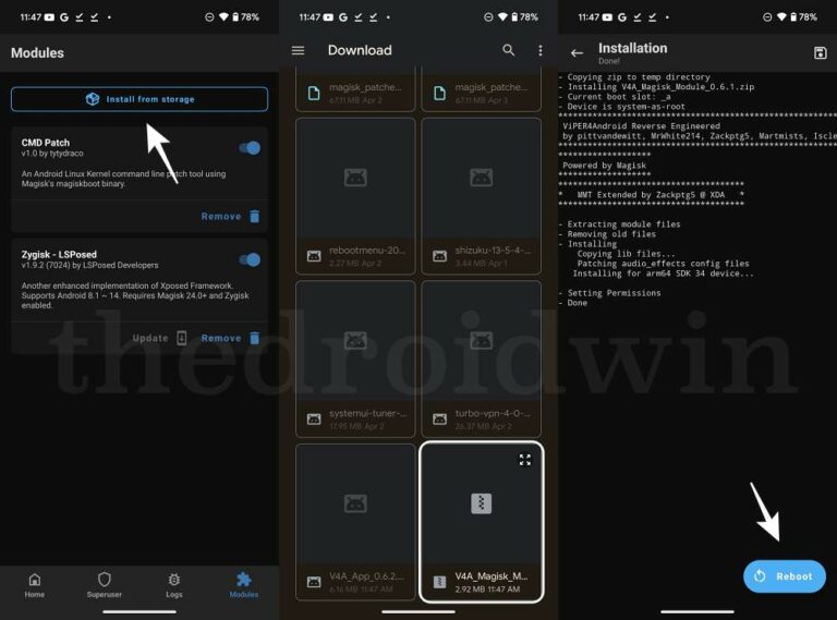 How to Install Viper4Android on Android 14 - TheDroidWin